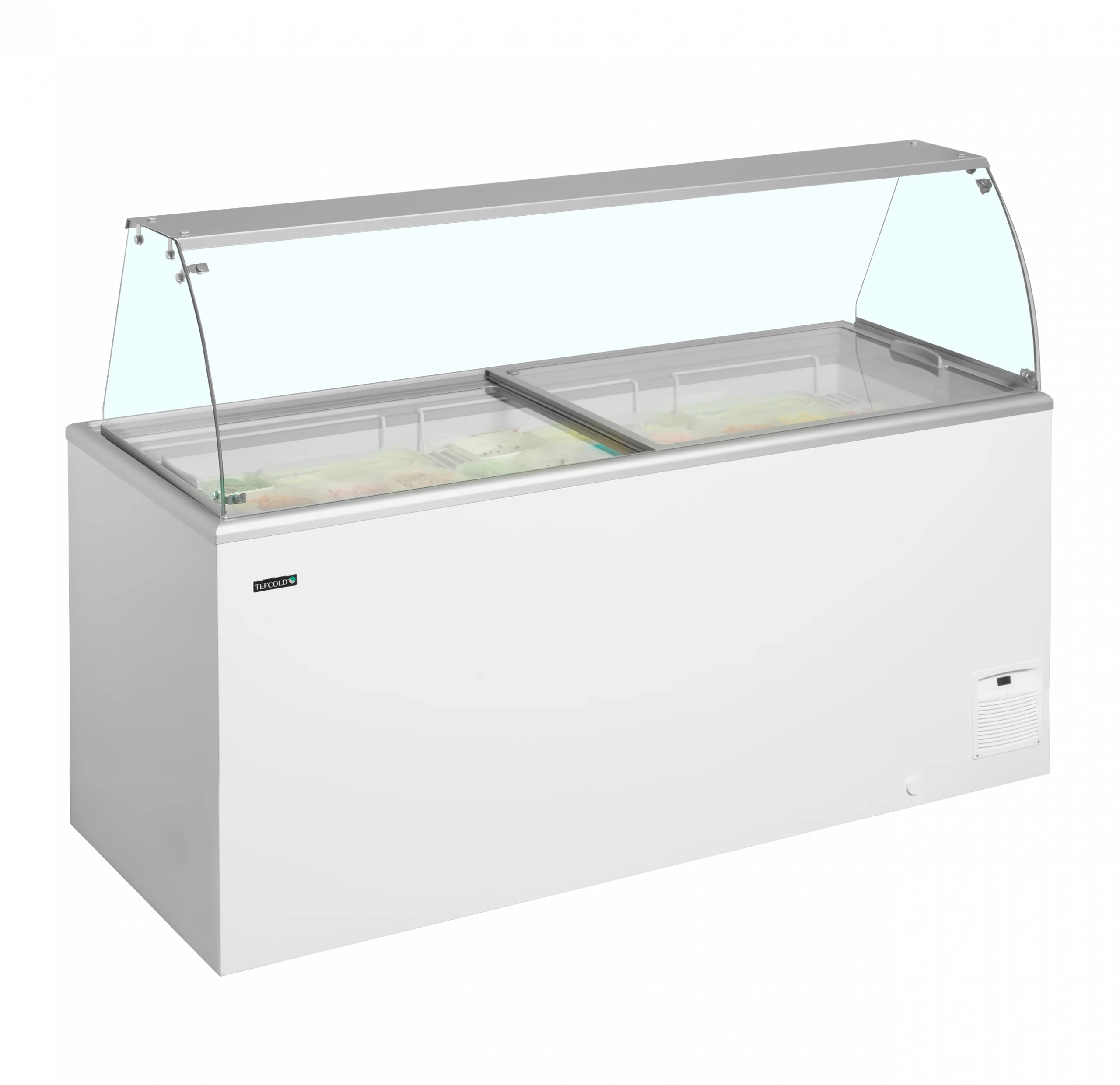 TEFCOLD IDA600-W1+ – Isdisk / Scoop ice fryser