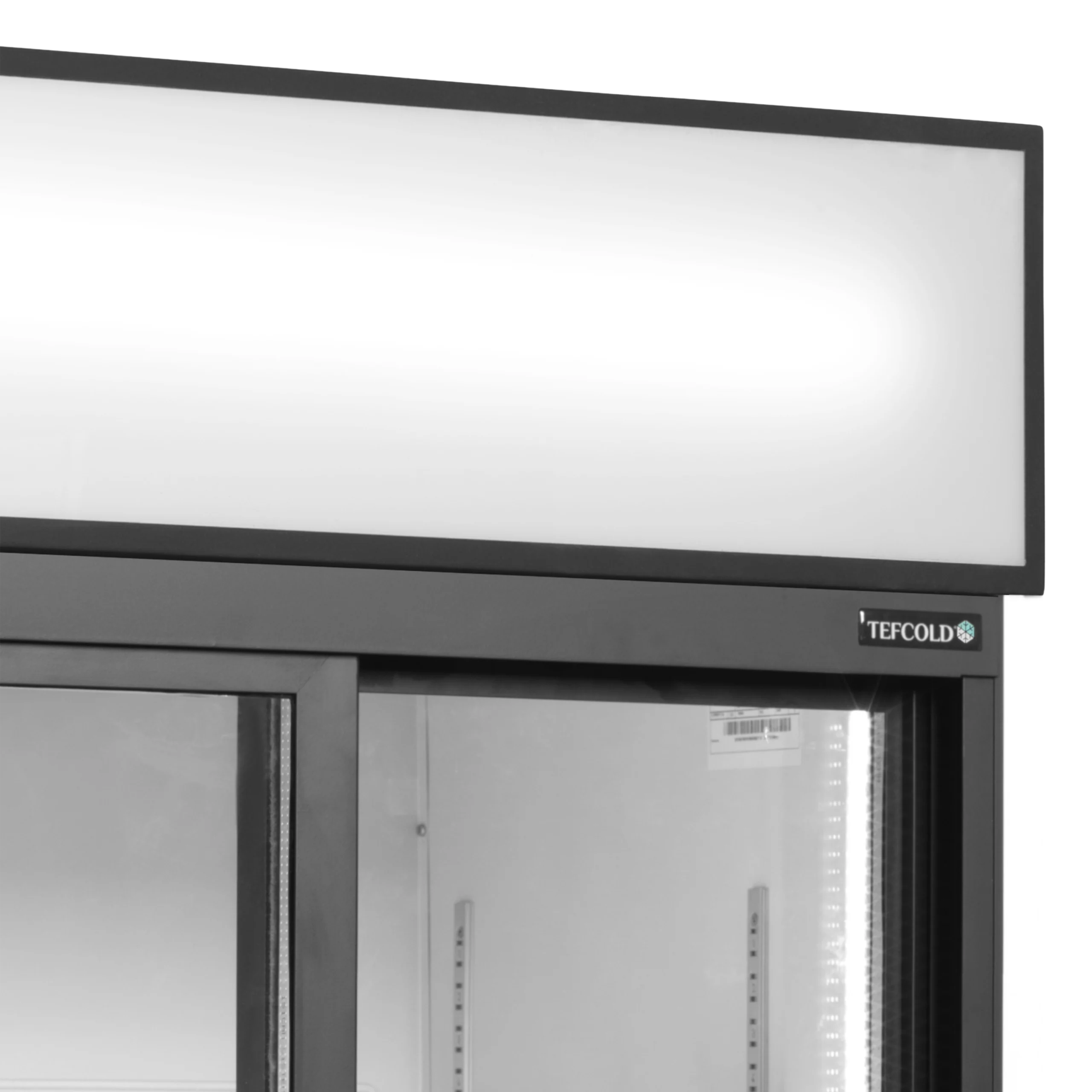 TEFCOLD FSC891S – 2-dørs displaykøler med lystop