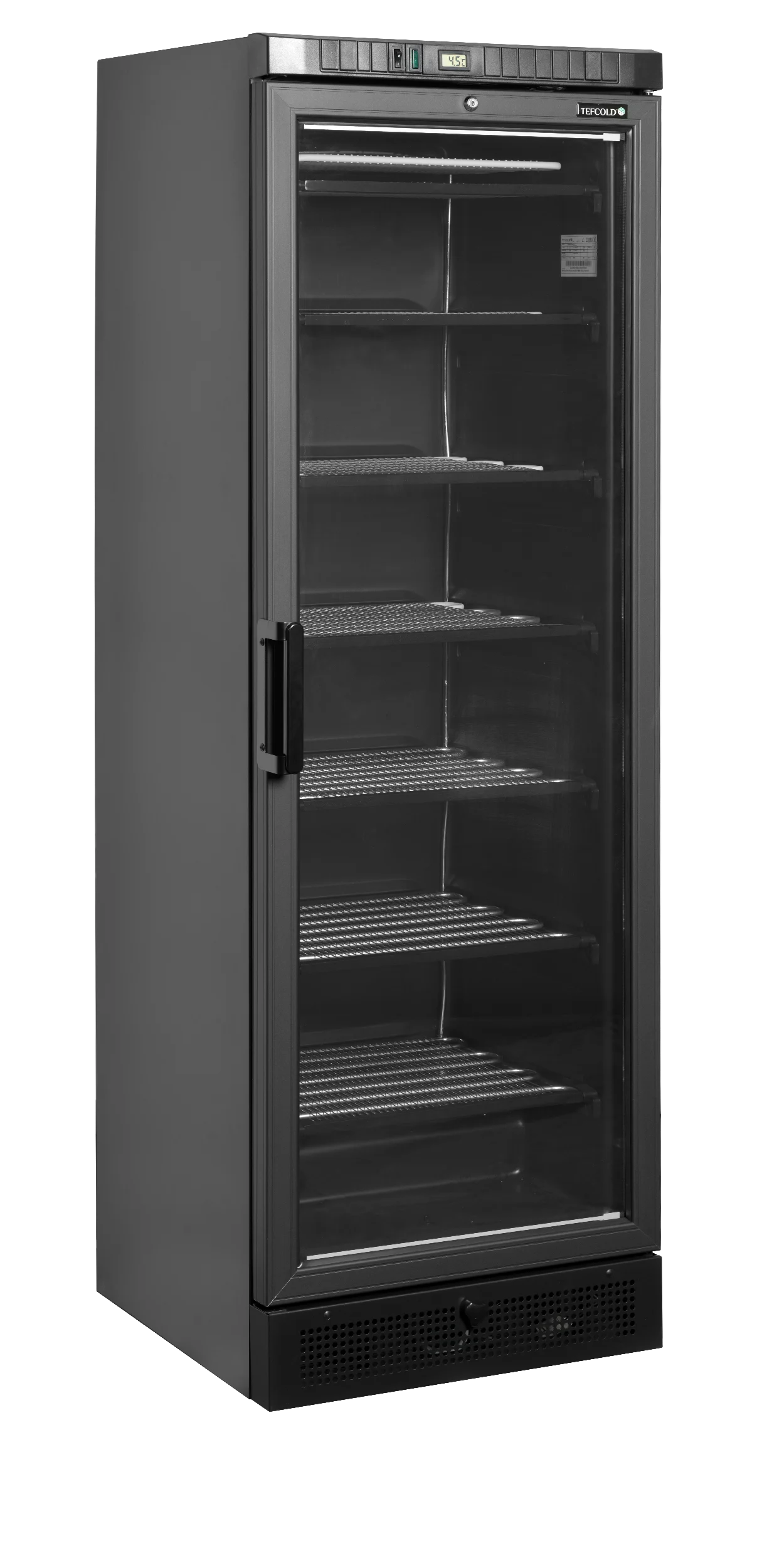 TEFCOLD UFSC371G Black – Sort displayfryser