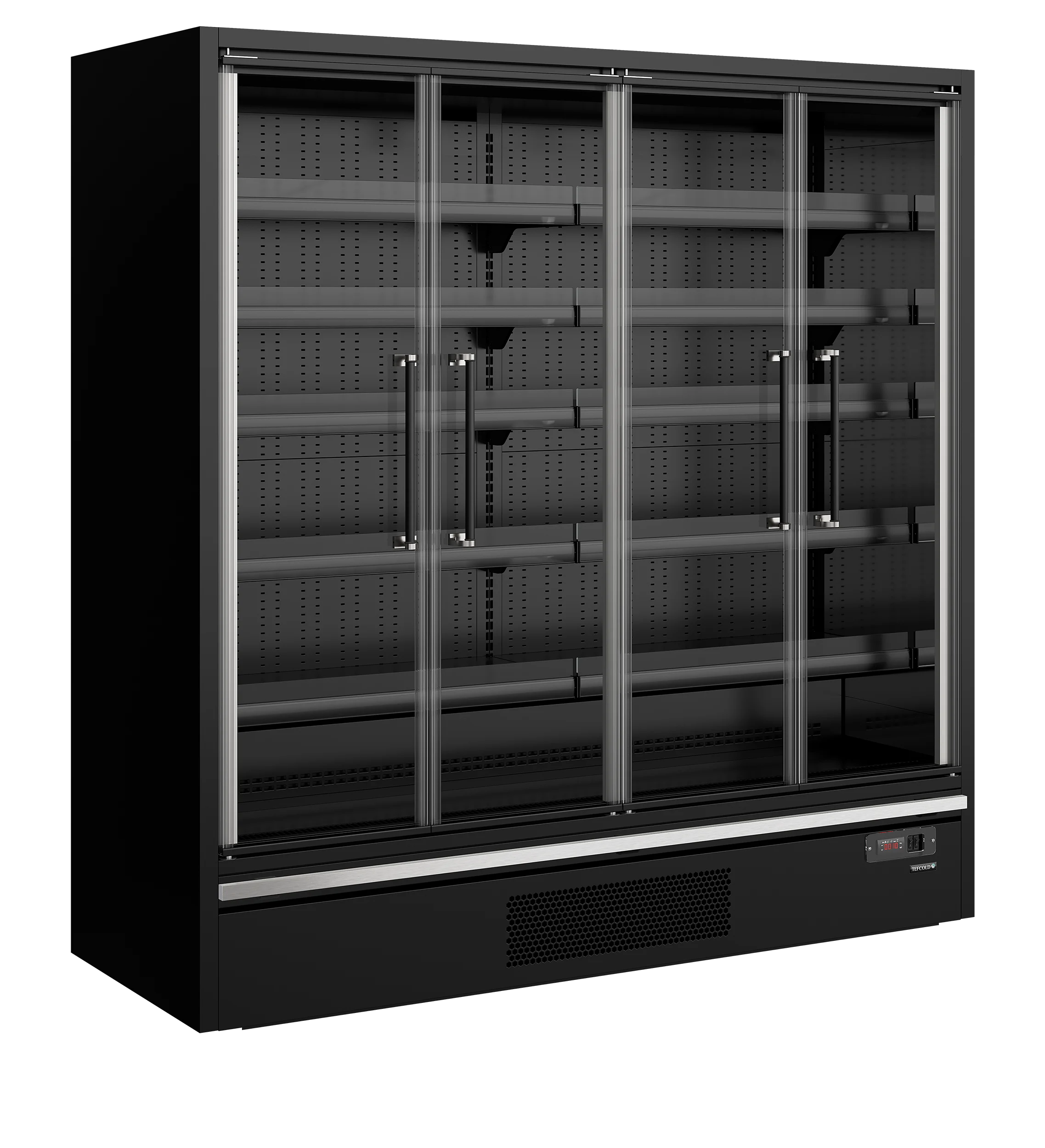 TEFCOLD Galaxy+ GP20FGD Maxi Black – Multideck køler til supermarked