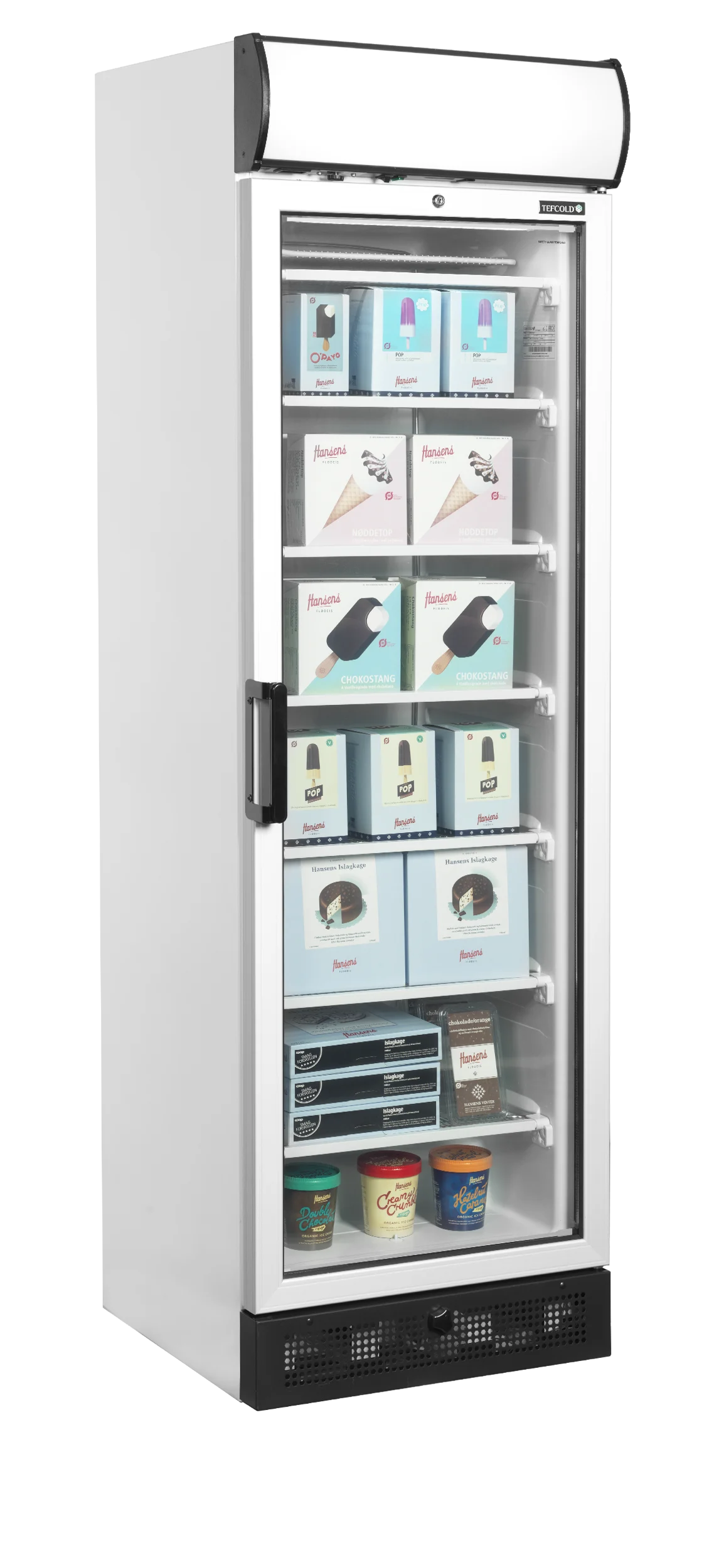 TEFCOLD UFFS371GCP – Display fryser