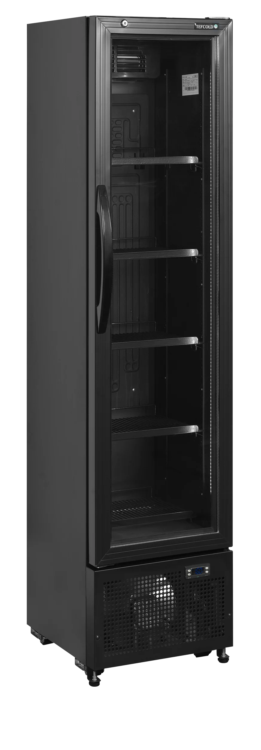 TEFCOLD FS176H Black – Flaskekøleskab