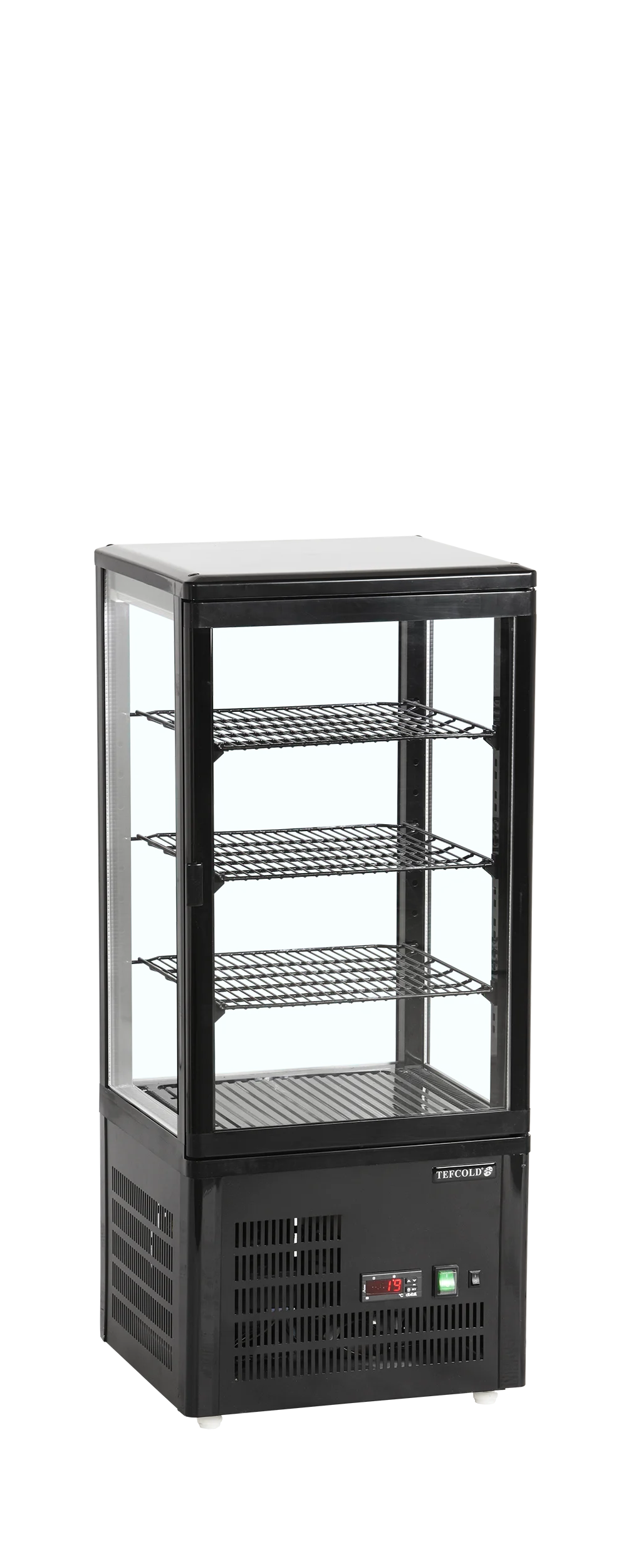 TEFCOLD UPD80-BLACK – Display-kølemontre,Bordmodel