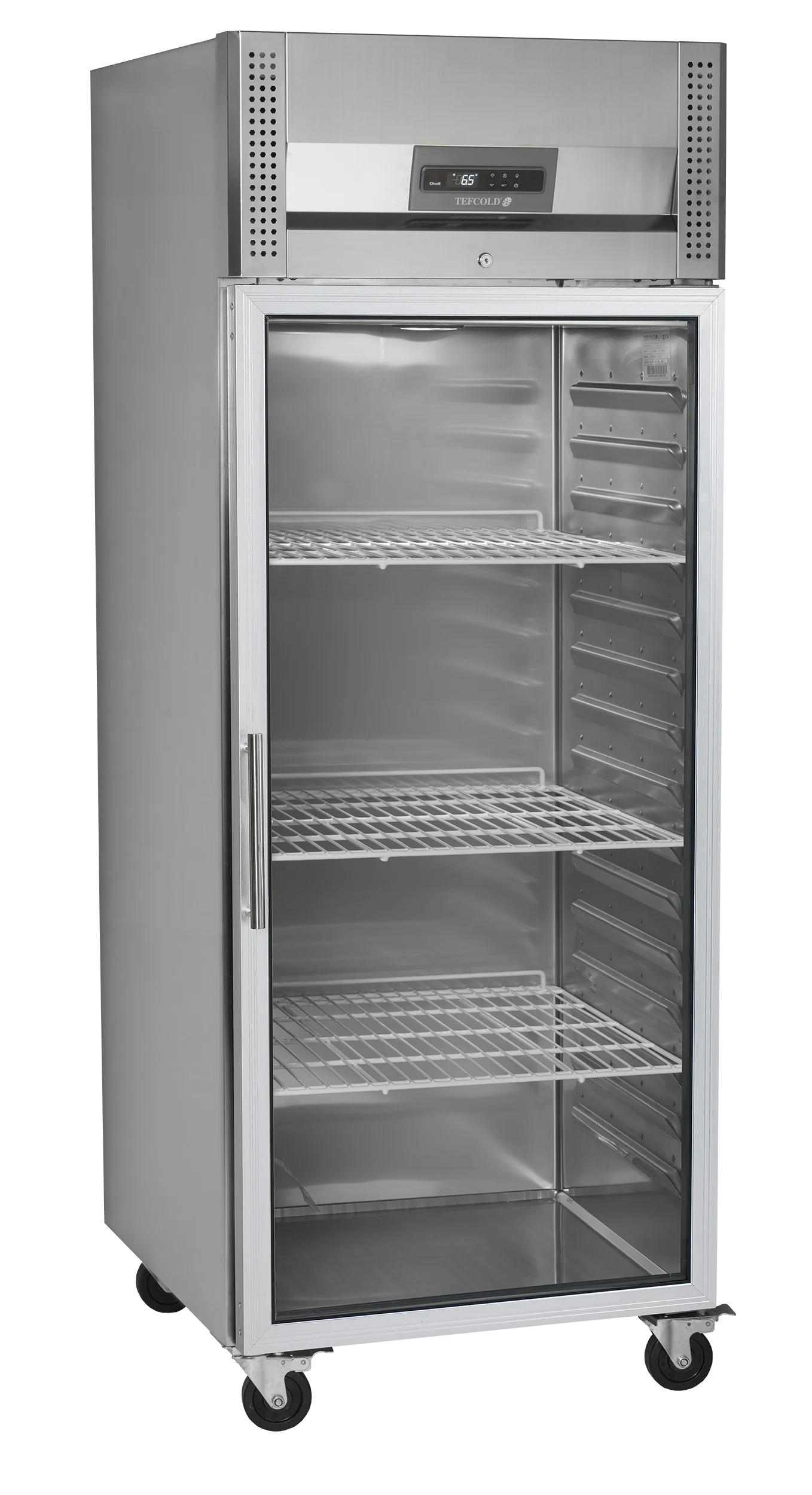 TEFCOLD RK710G – Rustfri køleskab GN2/1