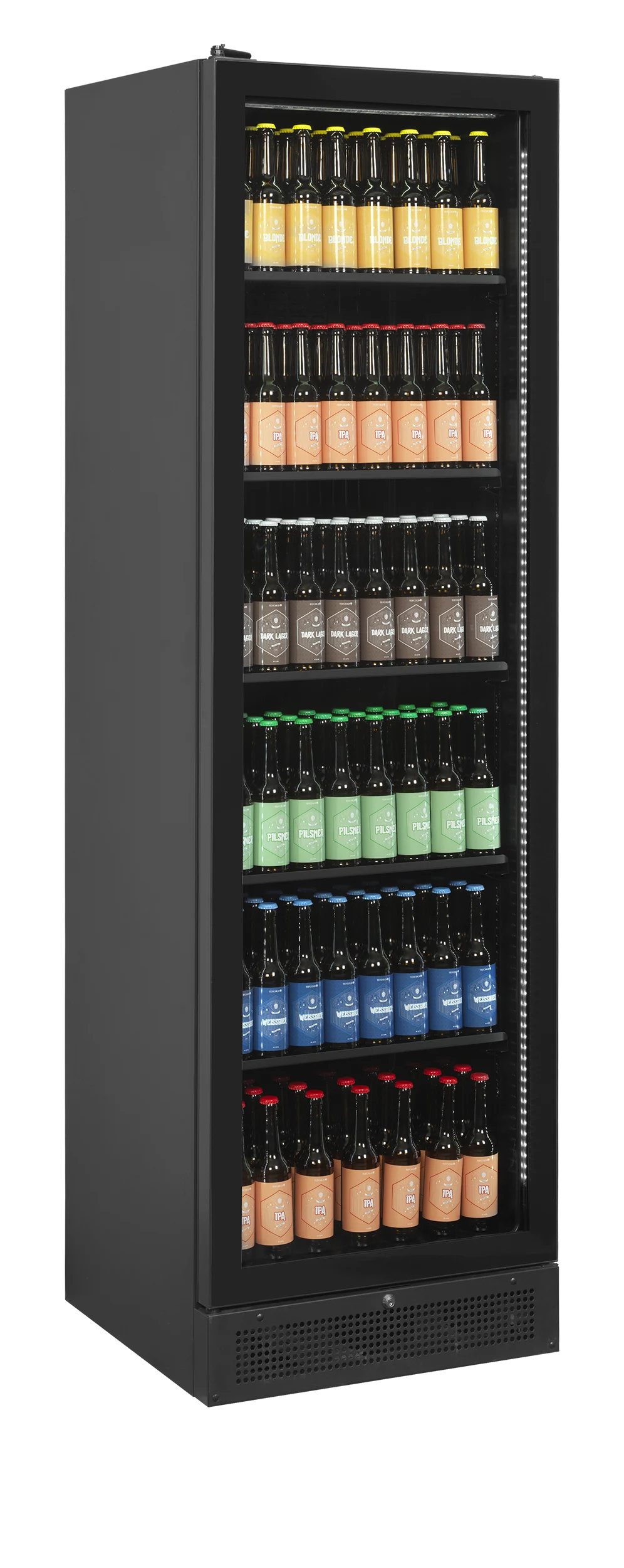 TEFCOLD SCU1425 FRAMELESS L/H – Flaskekøleskab med venstrehængt dør