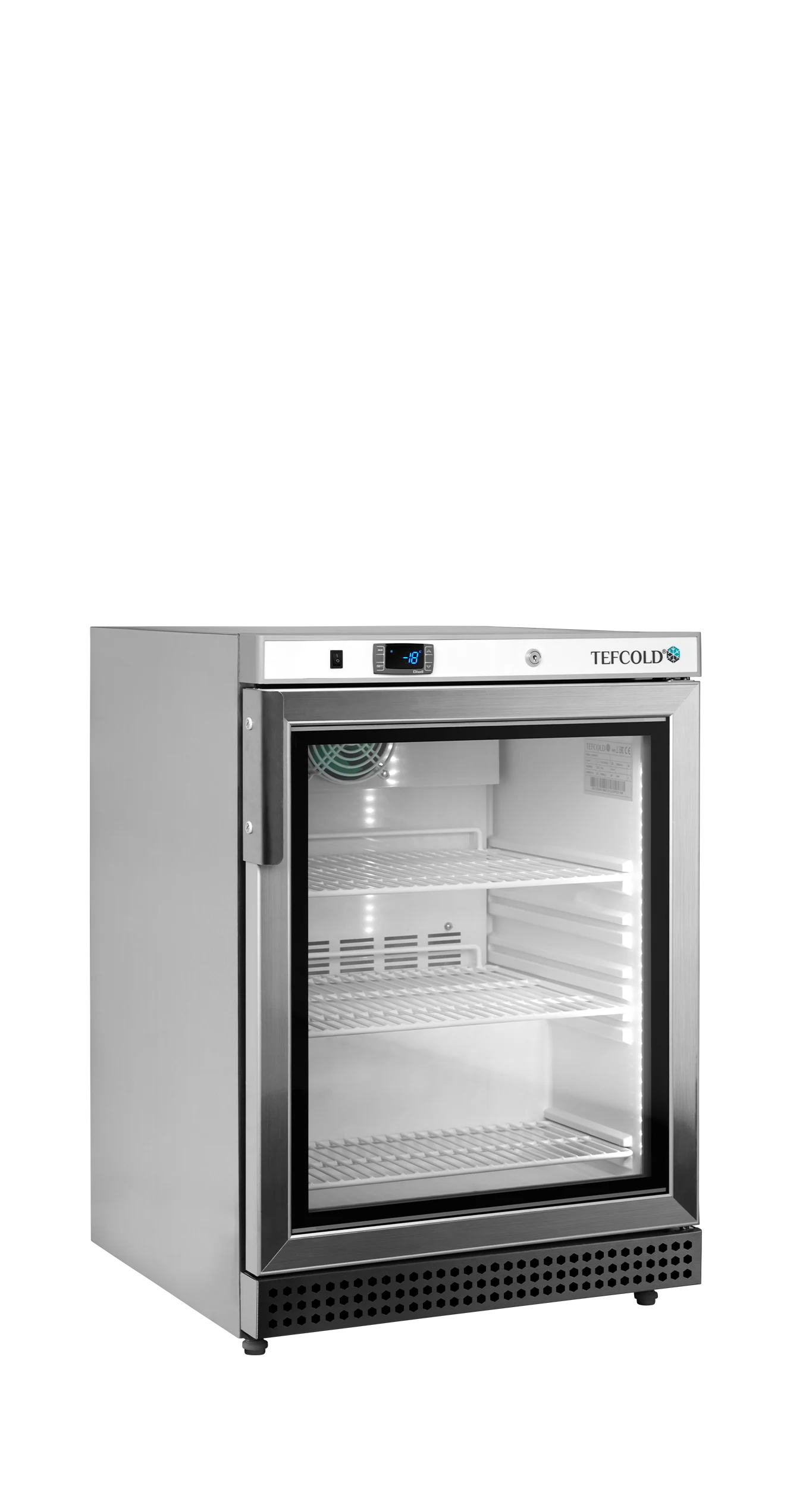 TEFCOLD UF200VSG – Display fryser