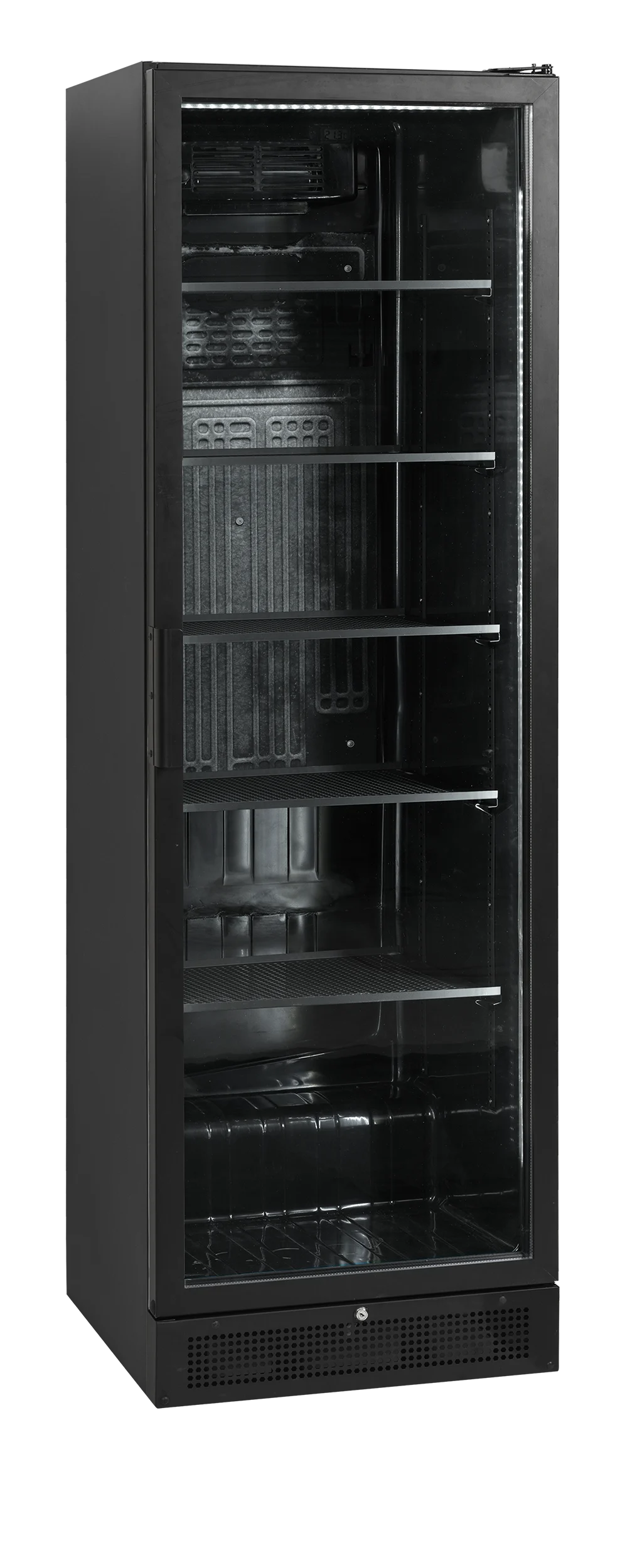 TEFCOLD SCU1425H – Sort display køleskab