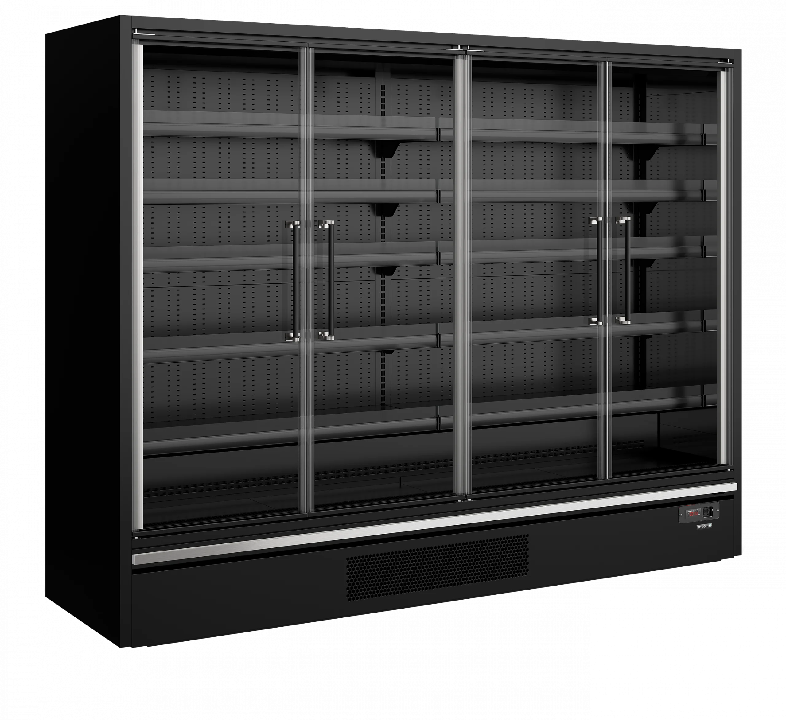 TEFCOLD Galaxy+ GP26FGD Maxi Black – Multideck køler til supermarked