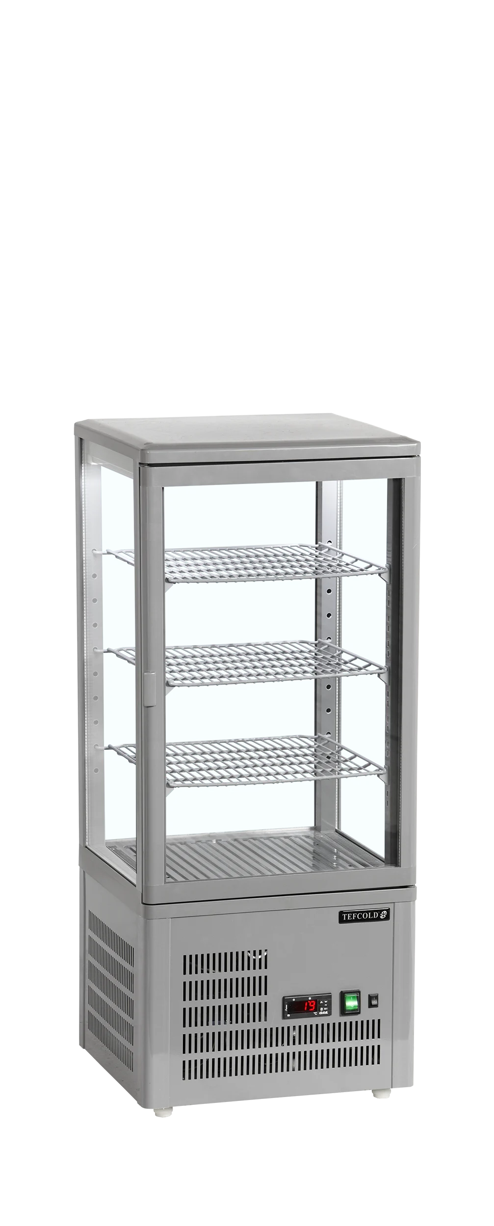 TEFCOLD UPD80-GREY – Display-kølemontre, Bordmodel