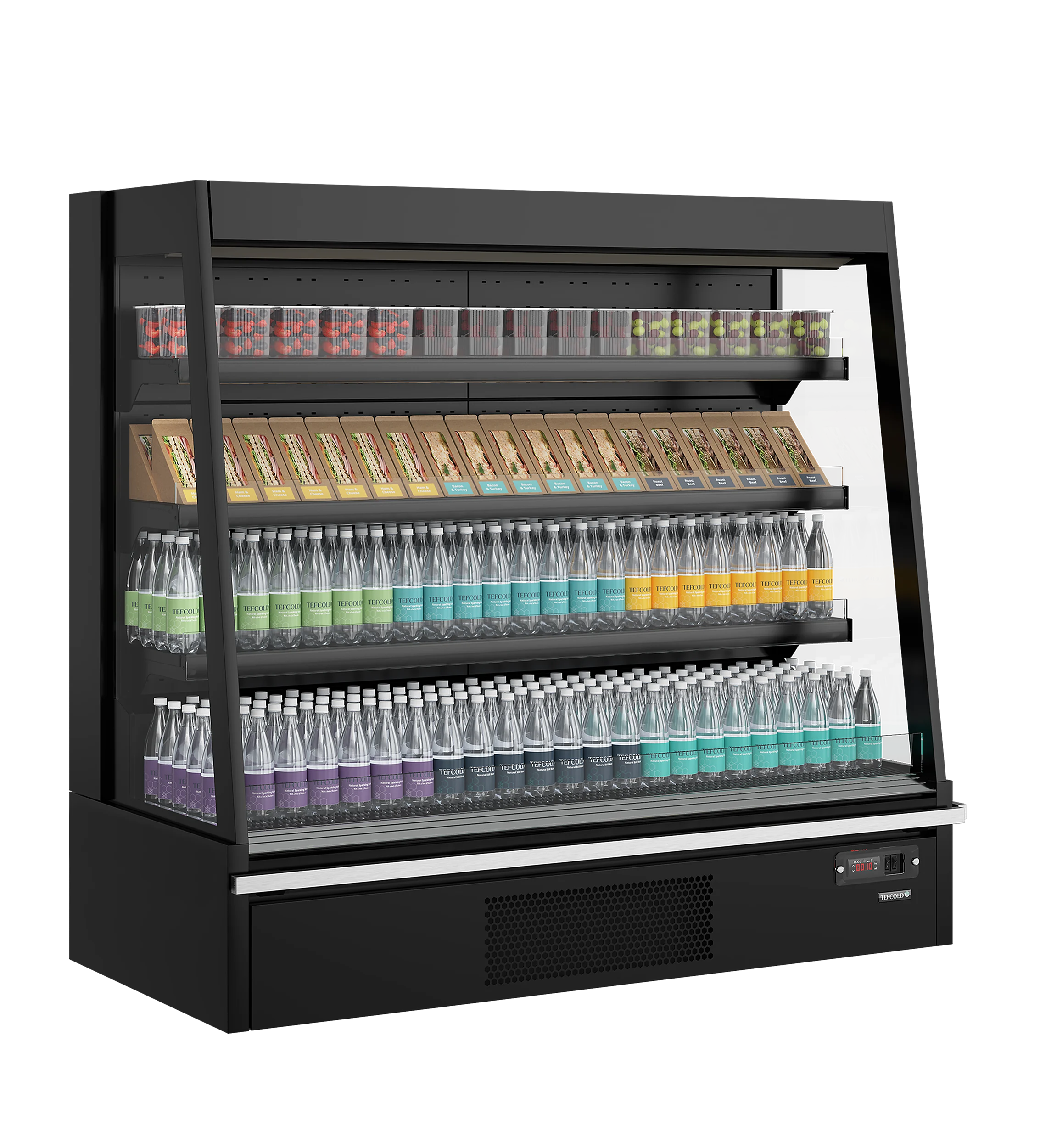 TEFCOLD Galaxy+ GPL14 Black HC – Multideck køler til supermarked