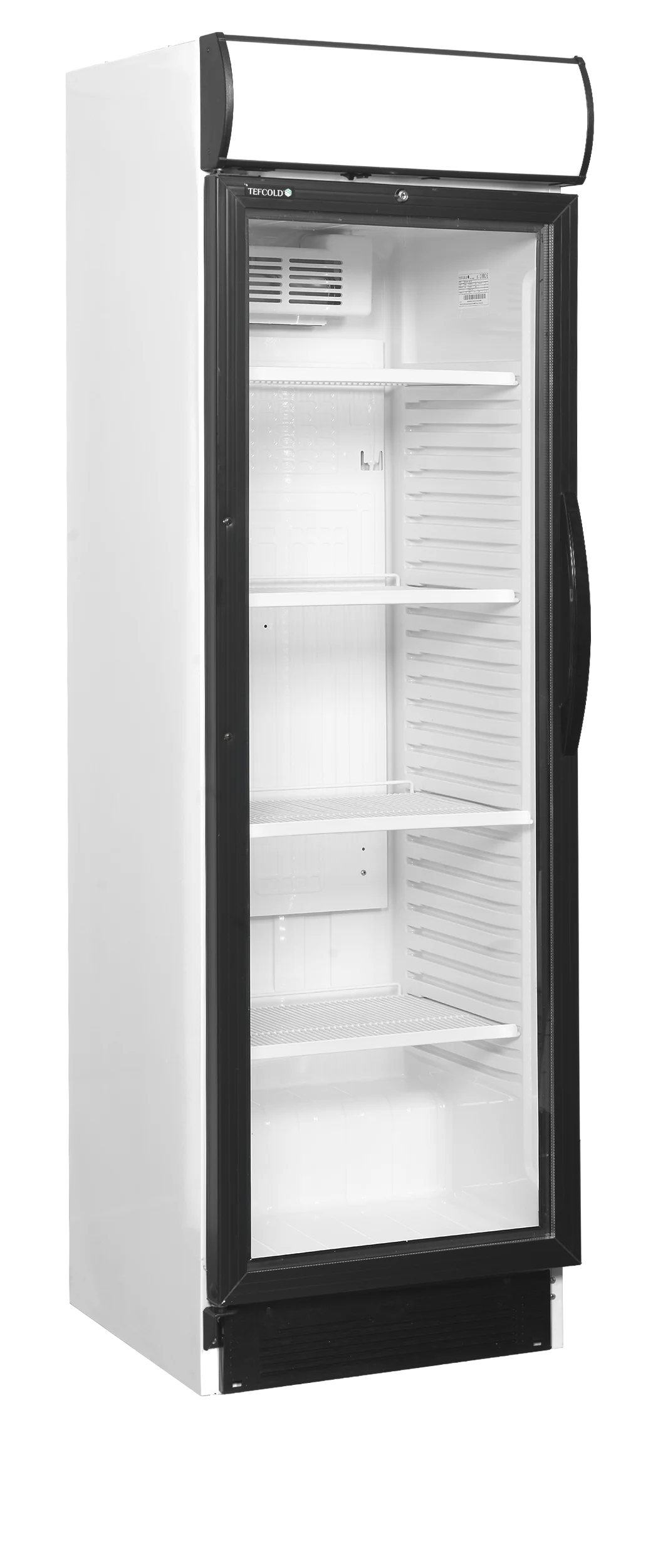 TEFCOLD CEV425CP 2 LED L/H – Flaskekøleskab, venstrehængt dør
