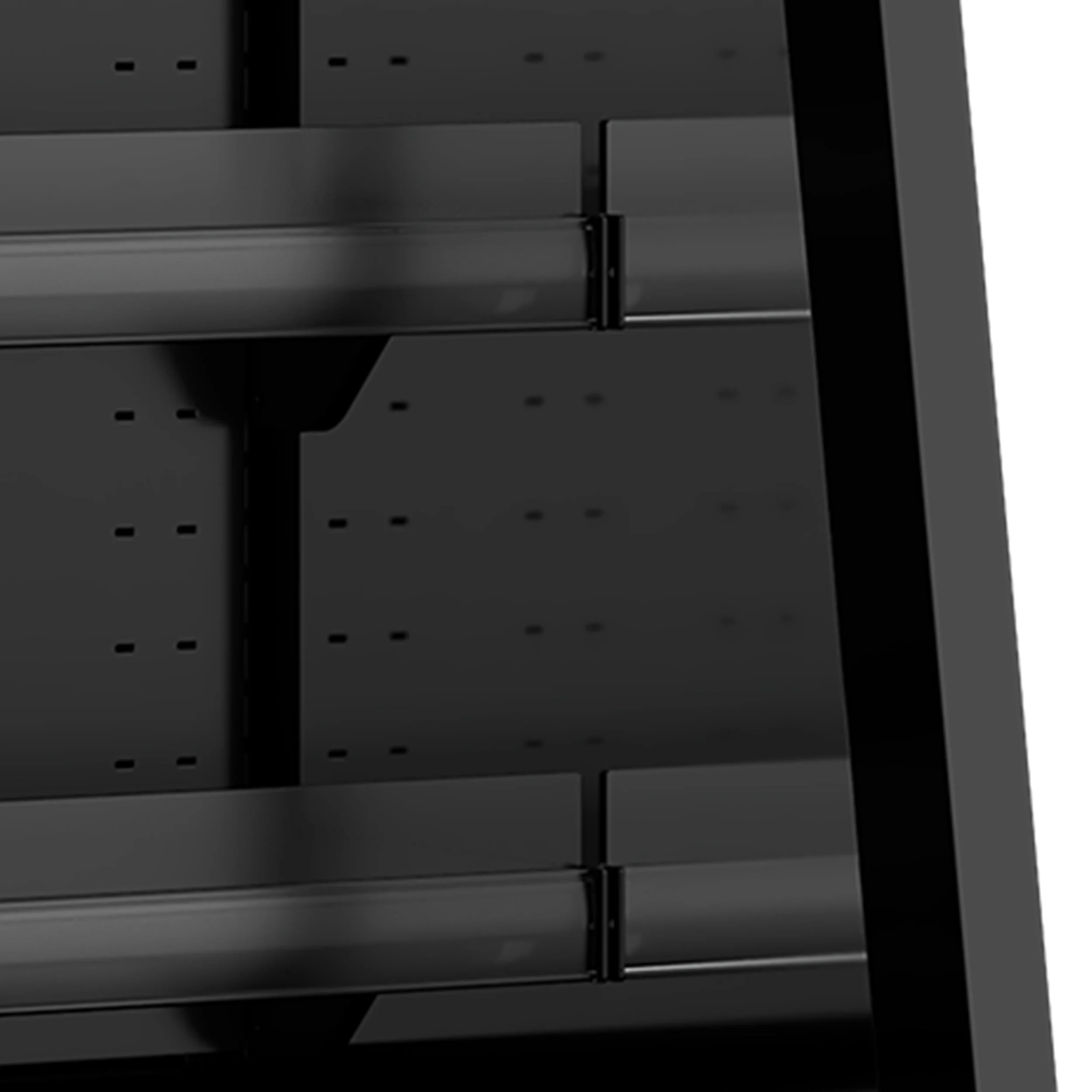 TEFCOLD Galaxy+ GPL10FGD Black – Multideck køler til supermarked