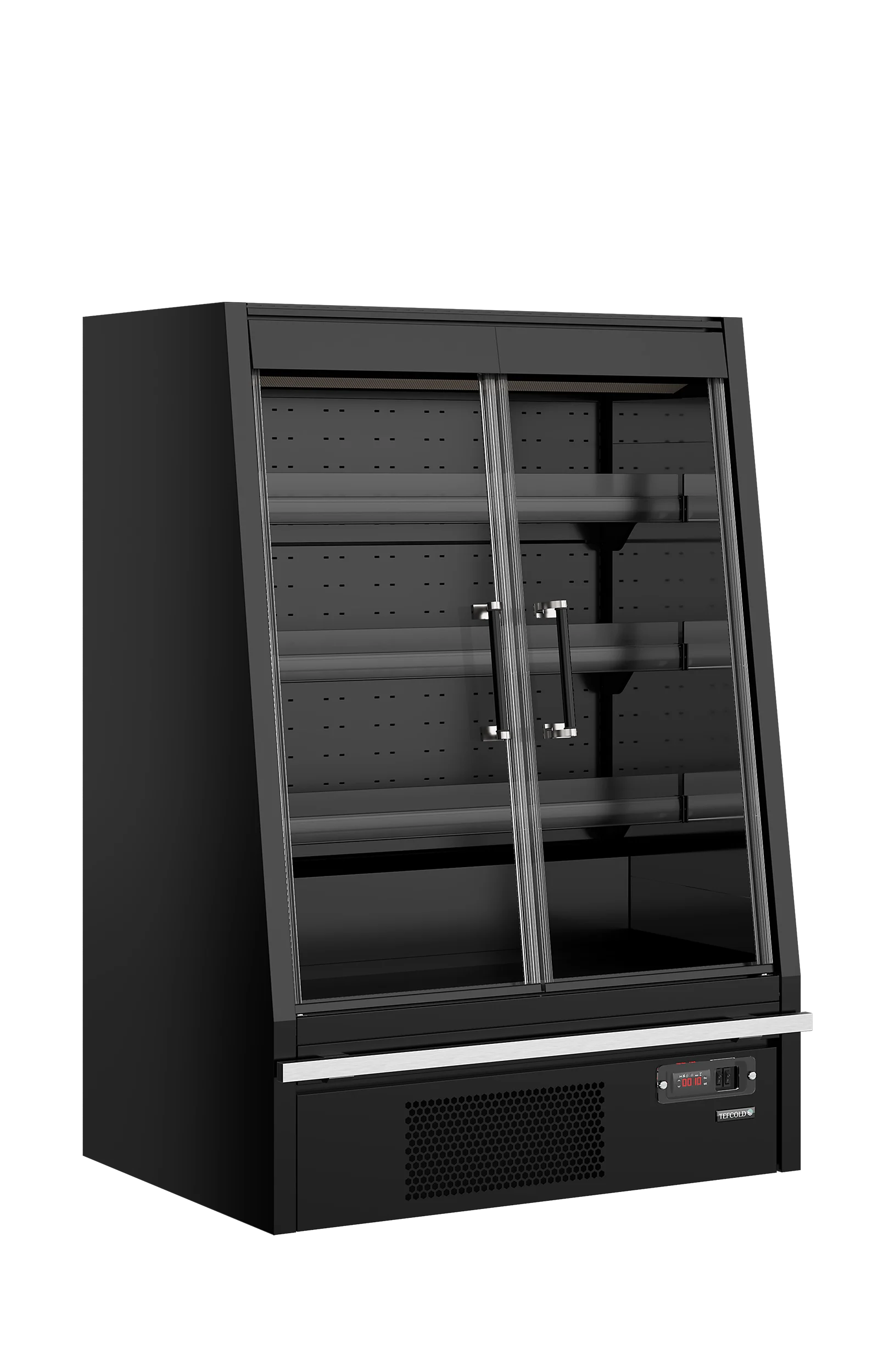 TEFCOLD Galaxy+ GPL10FGD Black – Multideck køler til supermarked