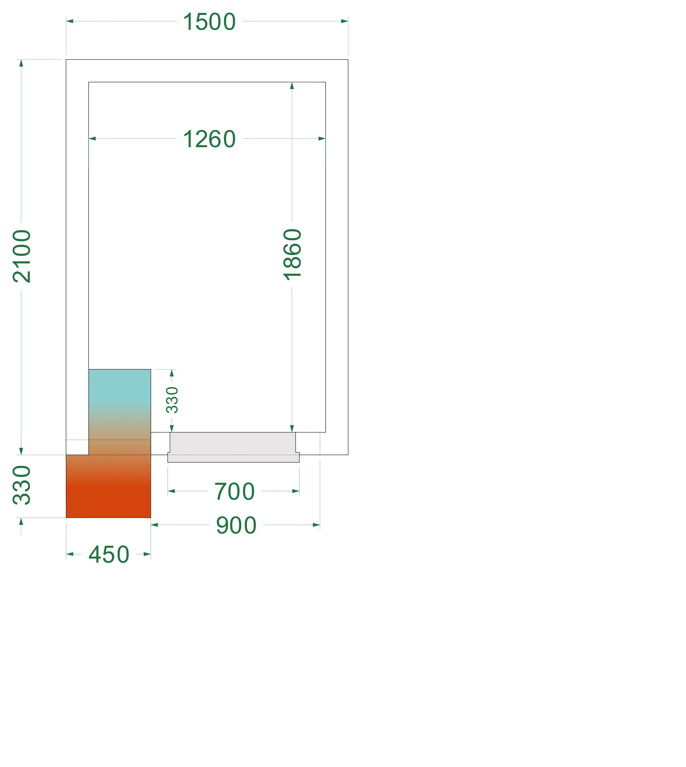 TEFCOLD CRNF1521 – Fryserum