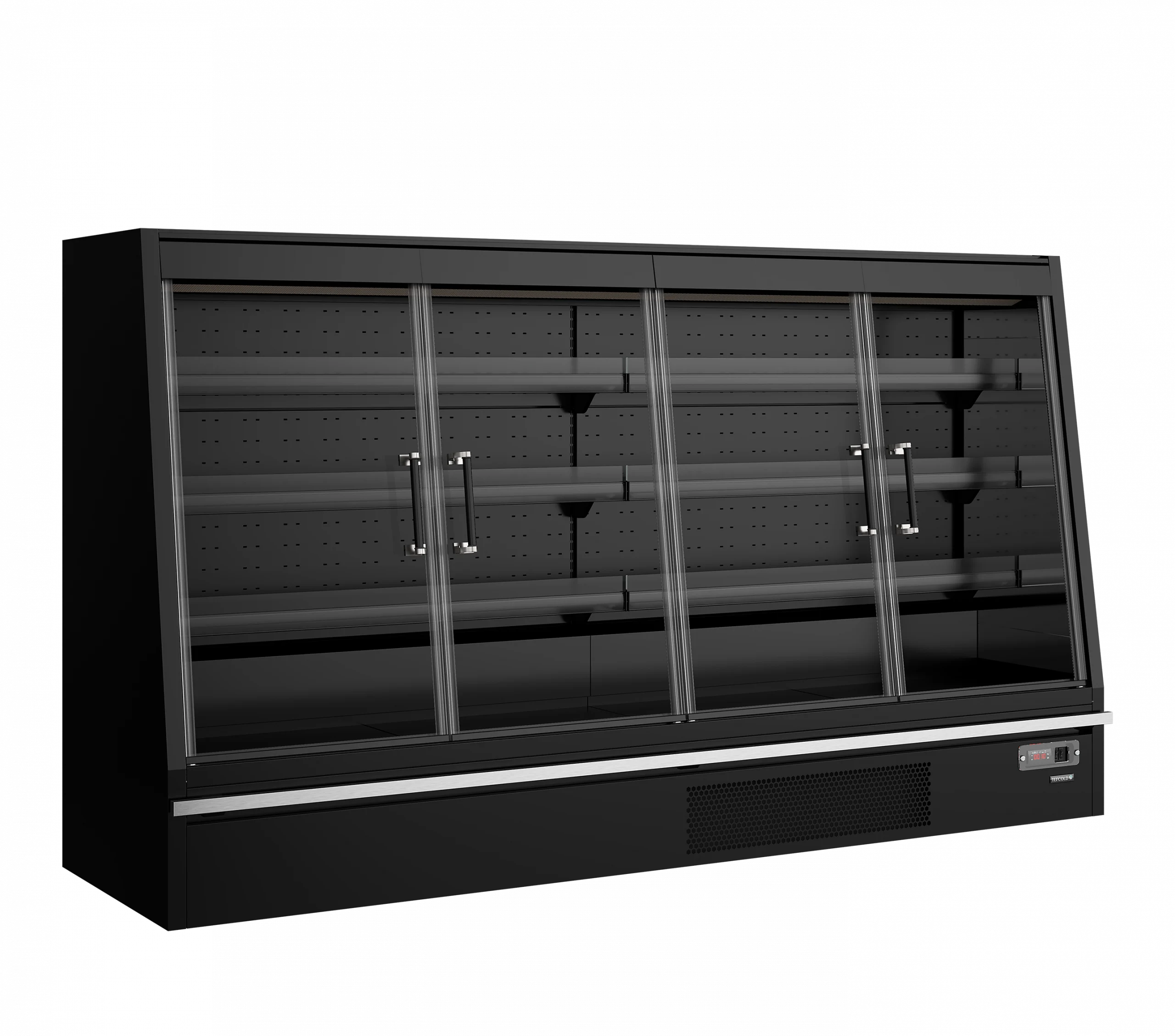 TEFCOLD Galaxy+ GPL26FGD Black – Multideck køler til supermarked