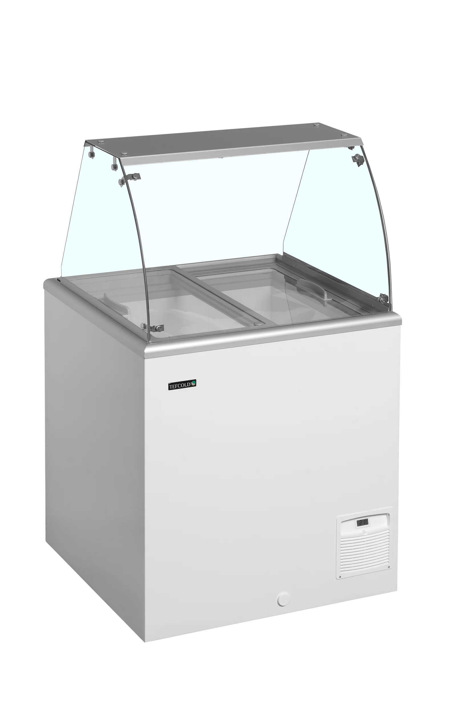 TEFCOLD IDA200-W1+ – Isdisk / Scoop ice fryser
