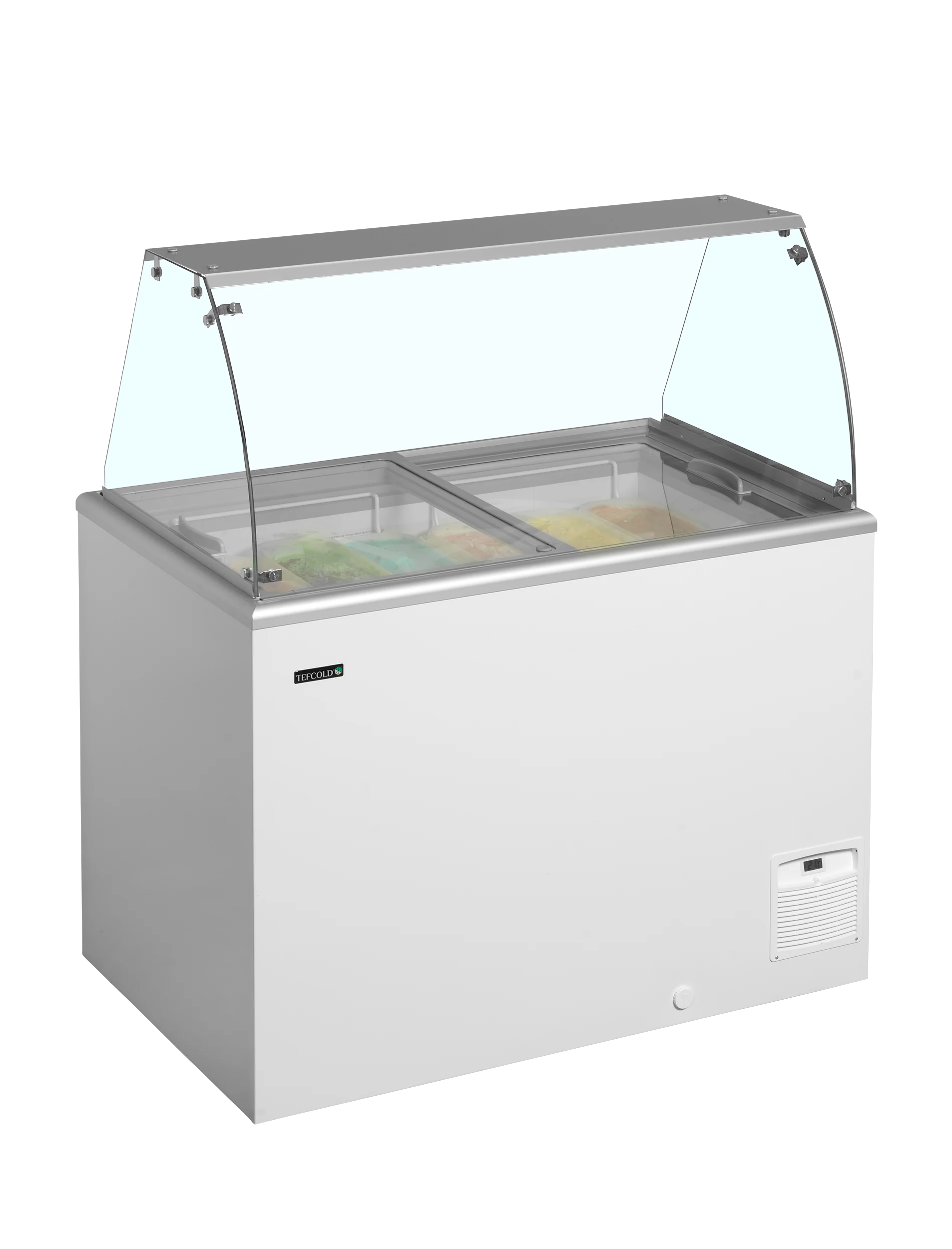 TEFCOLD IDA300-W1+ – Isdisk / Scoop ice fryser