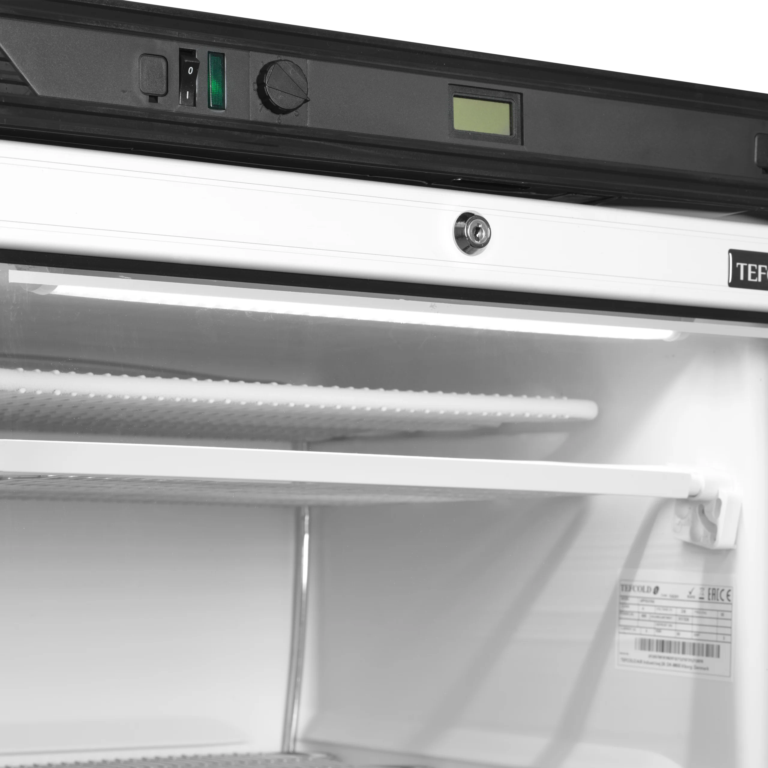 TEFCOLD UFFS371G L/H – Display fryser, venstrehængt dør