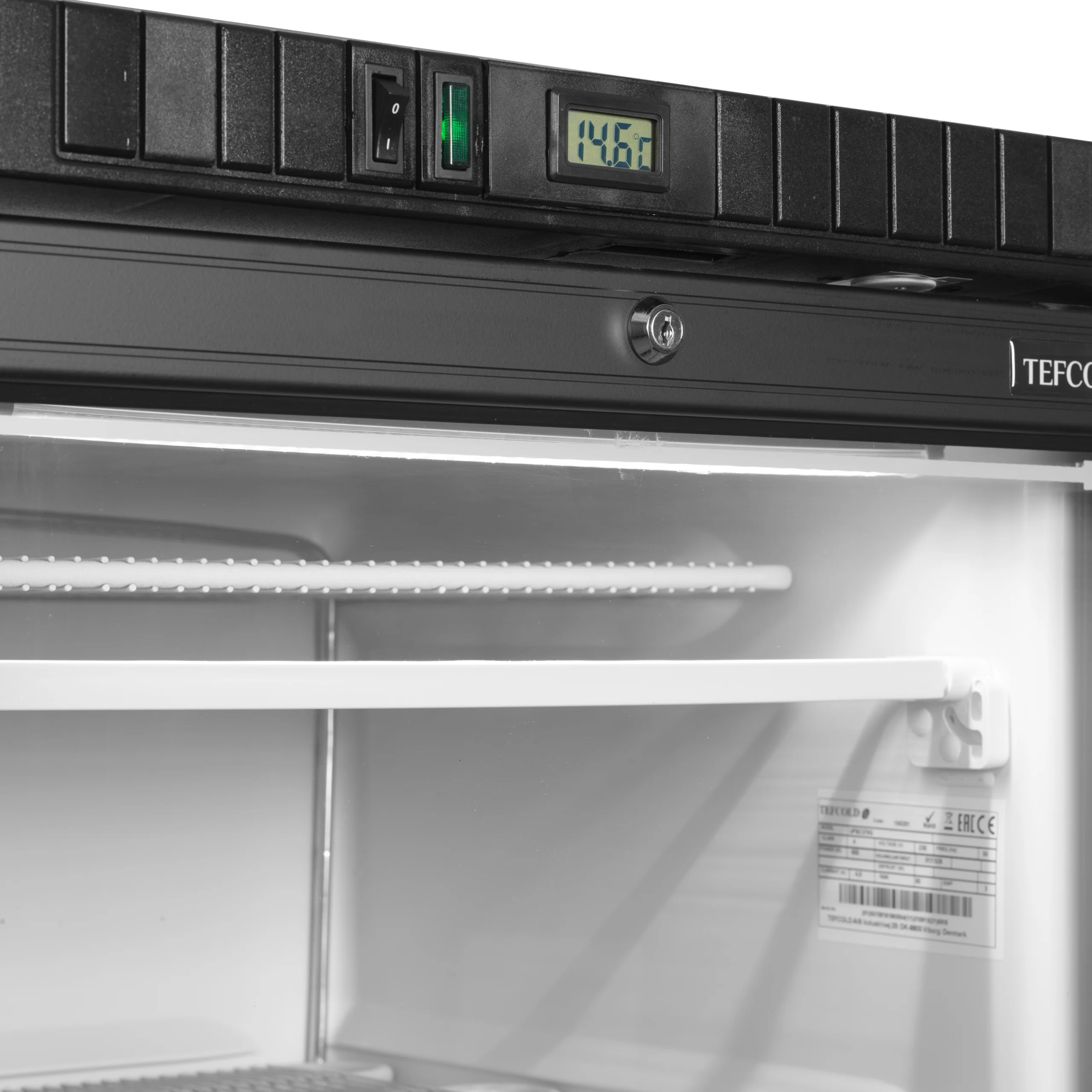 TEFCOLD UFSC371G – Display fryser