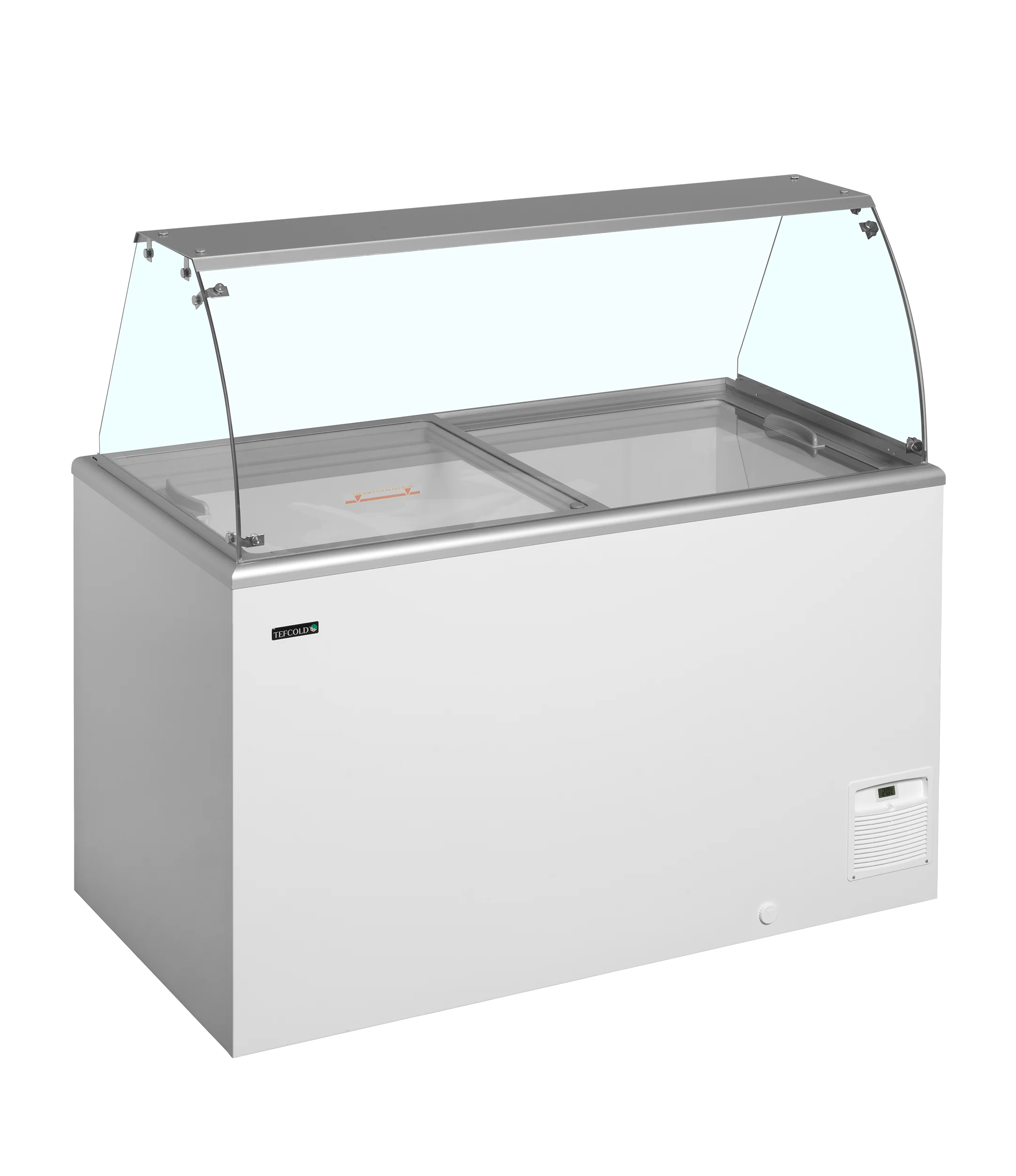 TEFCOLD IDA400-W1+ – Isdisk / Scoop ice fryser